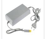 Wii U stroomkabel / oplader / stroom, Spelcomputers en Games, Ophalen of Verzenden, Zo goed als nieuw, Wii, Oplader of Kabel