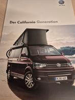 2014 Volkswagen camper California Generation folder izgst, Ophalen of Verzenden, Zo goed als nieuw, Volkswagen