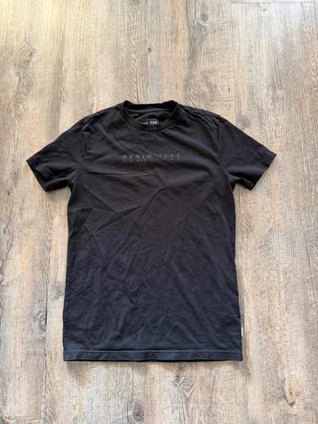 Cars Jeans Zwart T-shirt Maat 14 ZGAN! beschikbaar voor biedingen