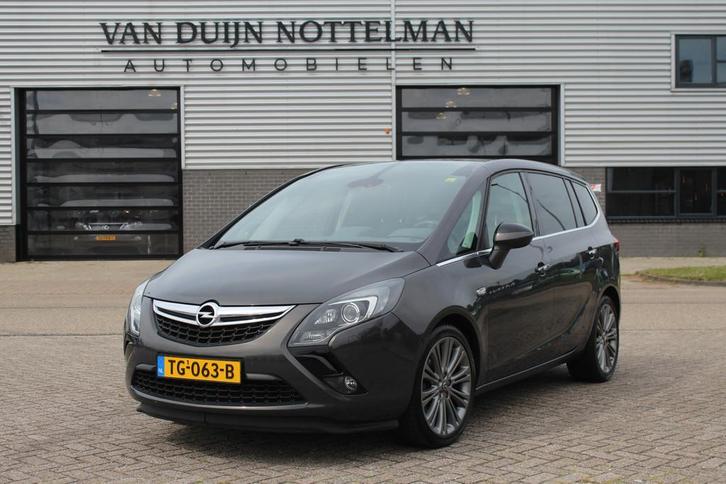 Opel Zafira Tourer 1.4 Cosmo 7p / Leer / Panoramadak / Camer, Auto's, Opel, Bedrijf, Te koop, Zafira, ABS, Airbags, Airconditioning