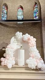 Babyshower backdrop achterwand fotowand wand - Wit - Verhuur, Ophalen, Zo goed als nieuw, Geboorte of Huwelijk