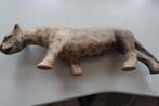 panter gemaakt van hout,lengte 30 cm, Antiek en Kunst, Ophalen of Verzenden