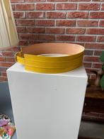 Brede gele riem, Kleding | Dames, Riemen en Ceinturen, Douwenmaat 8-3 Meppel, 5 cm of meer, 90 tot 100 cm, Ophalen of Verzenden