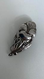 Art nouveau broche, Amsterdamse school, Sieraden, Tassen en Uiterlijk, Broches, Ophalen of Verzenden, Gebruikt, Zilver