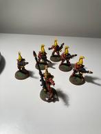 Fire Dragon Exarch + Squad - metal - Eldar - Warhammer, Hobby en Vrije tijd, Gebruikt, Figuurtje(s), Warhammer, Ophalen of Verzenden