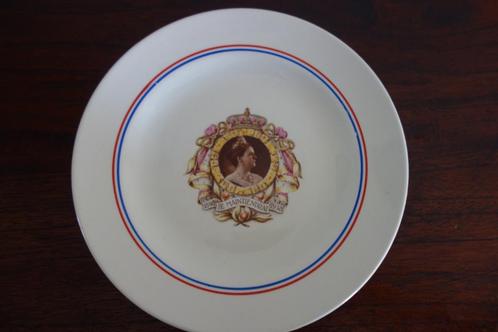 Wilhelmina bord 40 jaar regerings jubileum, Verzamelen, Koninklijk Huis en Royalty, Nieuw, Overige typen, Nederland, Ophalen of Verzenden