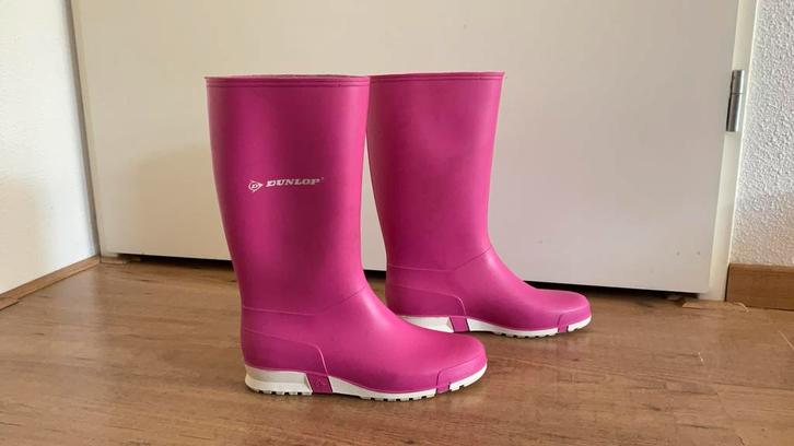 Dunlop laarzen maat 38, roze, Kinderen en Baby's, Kinderkleding | Schoenen en Sokken, Gebruikt, Laarzen, Meisje, Ophalen