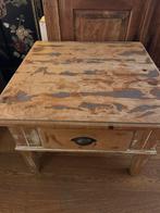 Whitewash Grenen tafel tafelte 50 cm 70x70 cm, Antiek en Kunst, Ophalen of Verzenden