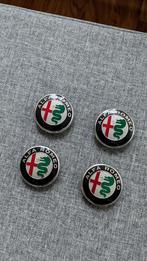 Alfa Romeo 50 mm nieuwe logo naafkap wiel logo emblemen MiTo, Ophalen of Verzenden, Zo goed als nieuw