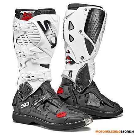 SIDI Sidi Crossfire 3, Zwart-Wit, Motoren, Kleding | Motorkleding, Nieuw met kaartje, Ophalen of Verzenden