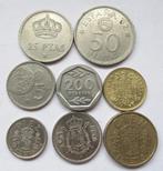 8 spaanse munten, Postzegels en Munten, Munten | Europa | Niet-Euromunten, Verzenden, Overige landen