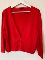 CLAUDIA STRATER Koraalrood Vestje Maat 46, Verzenden, Maat 46/48 (XL) of groter, Zo goed als nieuw, Claudia Sträter