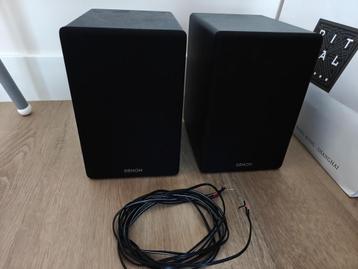Denon SCN10 speakerset inclusief kabel beschikbaar voor biedingen