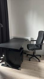 Nieuw gamebureau en alle toebehoren, Ophalen, In hoogte verstelbaar, Zo goed als nieuw