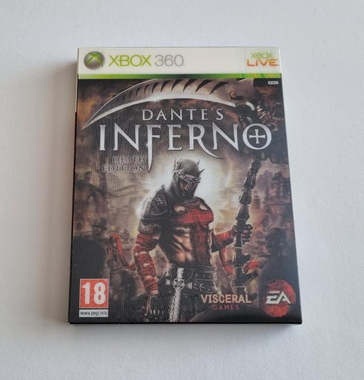 Dante's Inferno Death Edition Xbox 360 Game Compleet, Spelcomputers en Games, Games | Xbox 360, Gebruikt, Ophalen of Verzenden