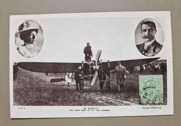 125) ORIGINELE ANSICHTKAART LUCHTVAART M.BLÉRIOT 1909 beschikbaar voor biedingen