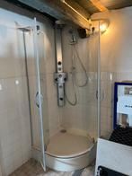 Douchecabine met douchekop en kraan, Ophalen, Gebruikt, Met douche