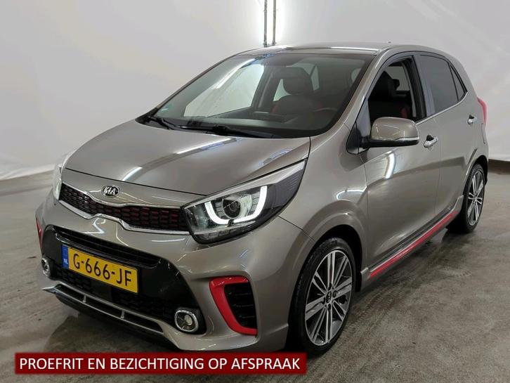 Kia Picanto 1.0 T-GDI GT-Line 1e Eigenaar | NL-Auto | Volled, Auto's, Kia, Bedrijf, Te koop, Picanto, ABS, Achteruitrijcamera