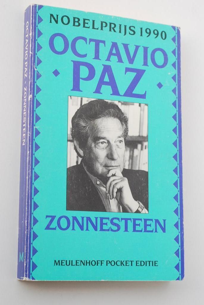 Zonnesteen - Octavio Paz (1990), Boeken, Gedichten en Poëzie, Zo goed als nieuw, Verzenden
