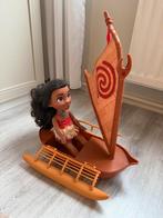 Vaiana Speelgoed - Pop met Boot, Ophalen of Verzenden, Zo goed als nieuw, Overige typen