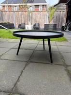 Wood bijzettafel / salontafel, Huis en Inrichting, Tafels | Salontafels, Ophalen, Gebruikt, Rond, 50 tot 100 cm