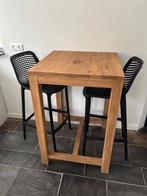 Bartafel teak, Huis en Inrichting, Tafels | Statafels, Ophalen, Gebruikt