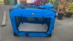 Topmast autobench - hondenbench - blauw 90x64x64 (XL), Dieren en Toebehoren, Ophalen, Zo goed als nieuw