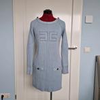 Elisabetta Franchi gebreide jurk, mt IT42, Ophalen of Verzenden, Zo goed als nieuw, Zwart, Boven de knie