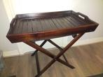 Butlertray, Huis en Inrichting, Woonaccessoires | Dienbladen, Ophalen, Zo goed als nieuw, Rechthoekig, Hout