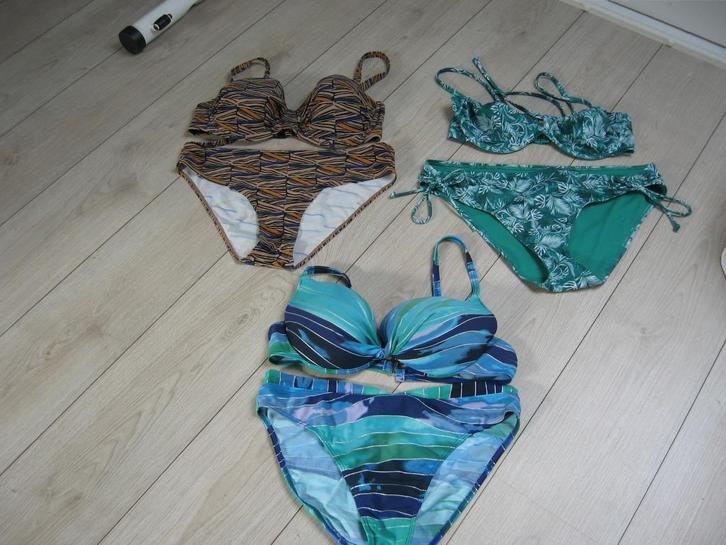 2 Bikini maat XL samen 15.00 Livera Hunkermuller, Kleding | Dames, Badmode en Zwemkleding, Zo goed als nieuw, Bikini, Blauw, Ophalen of Verzenden