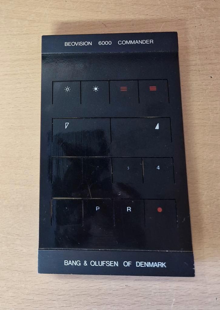 B&O Beovision 6000 Commander Ultrasonic Remote Control As is, Audio, Tv en Foto, Cassettedecks, Enkel, Overige merken, Ophalen of Verzenden
