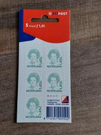 Nvph V1495b Beatrix inversie  5 x 1,45 gld ( p), Postzegels en Munten, Postzegels | Nederland, Ophalen of Verzenden