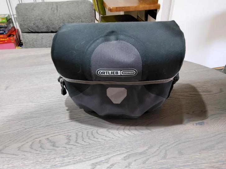 Ortlieb Fiets Stuurtas - zwart, Fietsen en Brommers, Fietsaccessoires | Fietstassen, Gebruikt, Ophalen