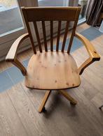 Vintage houten Ikea Joel bureaustoel 1999, Huis en Inrichting, Bureaustoelen, Ophalen, Gebruikt, Bruin, Bureaustoel