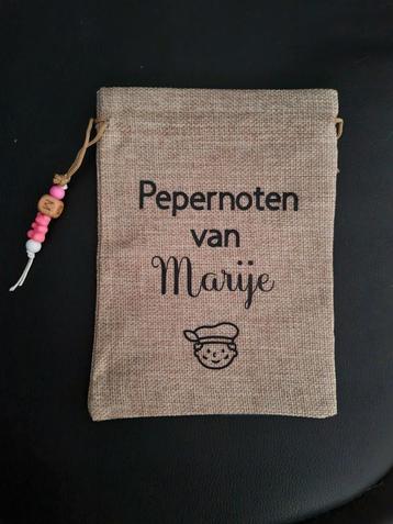 Pepernotenzakje met naam + kleinigheidje! beschikbaar voor biedingen