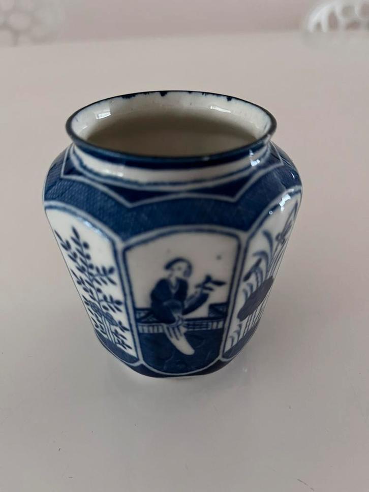 Lepelvaasje Lange Lijs van Mosa Maastricht!, Antiek en Kunst, Antiek | Porselein, Ophalen of Verzenden