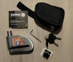 Xena Alarmslot - Schijfremslot met Alarm, Fietsen en Brommers, Brommers | Toebehoren, Ophalen of Verzenden, Gebruikt, Slot, Xena