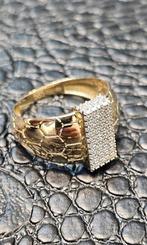 Mooie 14k gouden ring, Nieuw, Ophalen of Verzenden, 17 tot 18, Dame