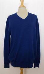 Mooie blauwe 100% fine merino wool trui van Thomas Maine! L, Verzenden, Zo goed als nieuw, Maat 42/44 (L), Blauw