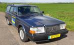 Volvo 240 2.3 Polar U9 1993 Blauw, Auto's, Origineel Nederlands, Te koop, Benzine, 2316 cc