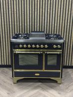 Prachtige Boretti Majestic 100cm Goud Messing + Frytop, Warmhoudplaat, 60 cm of meer, Ophalen of Verzenden, Gas