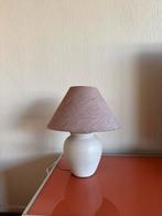 Tafellamp bruin/beige/creme kleurig, Ophalen, Zo goed als nieuw, Minder dan 50 cm