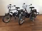 Miniatuur fietsen : Dames en heren fiets Sepeda Ontel, Nieuw, Ophalen of Verzenden