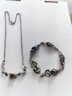 Prachtige antieke zilveren teka sieraden., Verzenden, Zo goed als nieuw, Zilver, Zilver