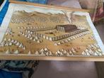 oude bijbelse schoolplaat uitgave red buro zeeland, Antiek en Kunst, Curiosa en Brocante, Ophalen of Verzenden