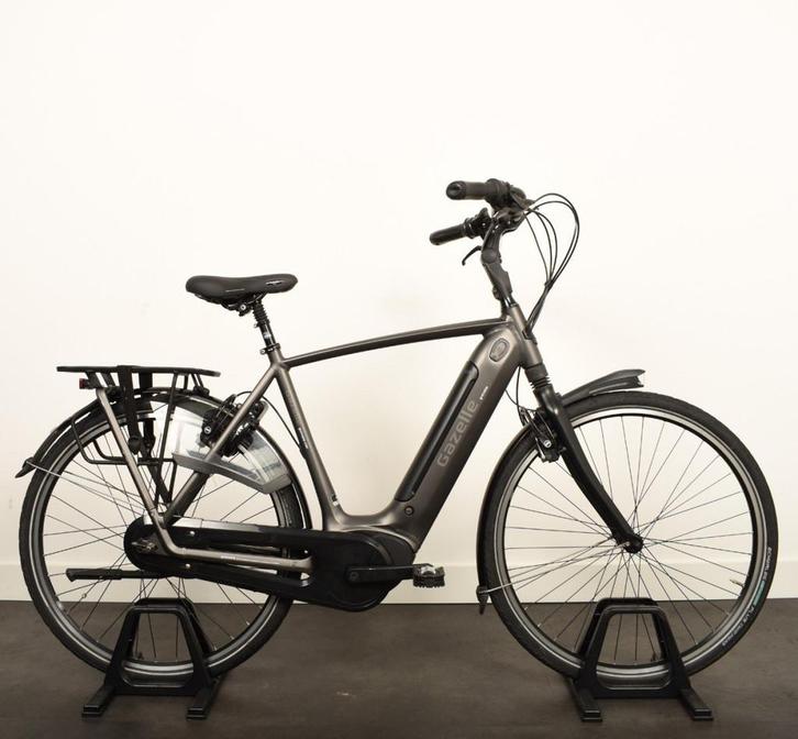Gazelle Grenoble C380 500WH Heren Eclips Black Matt 57cm 202, Fietsen en Brommers, Elektrische fietsen, Gebruikt, Gazelle, 55 tot 59 cm