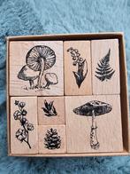 Natuur stempels hout Waldorf, Hobby en Vrije tijd, Stempelen, Verzenden, Nieuw, Houten stempel