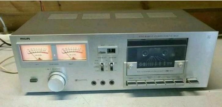 Philips n5151 mark2 cassettedeck tandwiel probleem, Audio, Tv en Foto, Cassettedecks, Enkel, Philips, Ophalen of Verzenden
