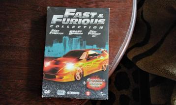 Fast & furious collection compleet, 4disk, origineel  beschikbaar voor biedingen
