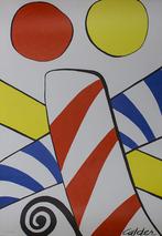 +Alexander Calder(1898)Kleur-Lithografie"Candy Cane" Ges Gen, Antiek en Kunst, Kunst | Litho's en Zeefdrukken, Ophalen of Verzenden